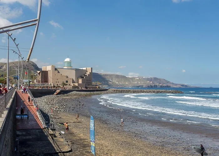 Moderno Estudio Con Terraza En Canteras 아파트 *